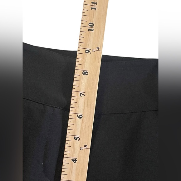 Cache Black Satin-Trim Jogger Pants Womens 2 Dressy Tuxedo Style Career  Office - Picture 7 of 10